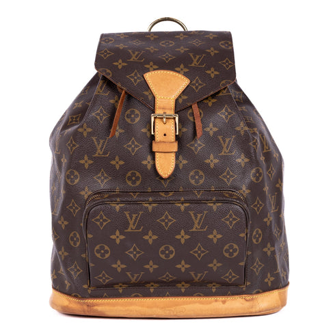 Vintage Montsouris Backpack Monogram Canvas GM