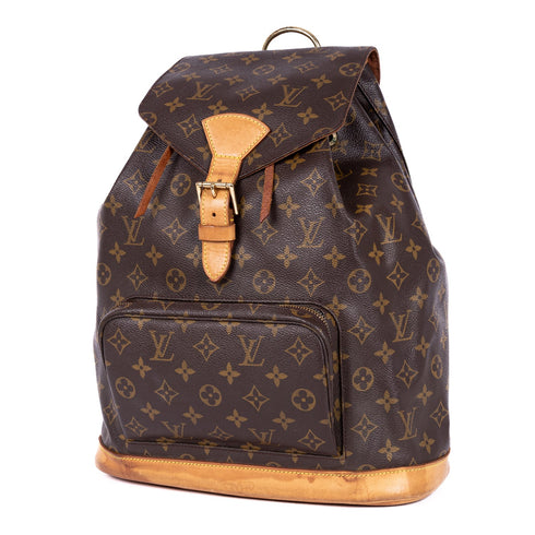 Vintage Montsouris Backpack Monogram Canvas GM