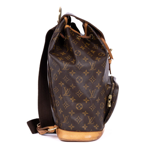 Vintage Montsouris Backpack Monogram Canvas GM