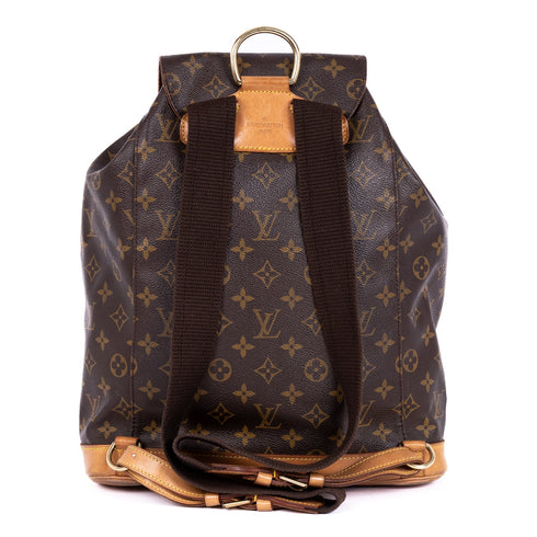 Vintage Montsouris Backpack Monogram Canvas GM