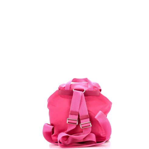 Double Front Pocket Backpack Tessuto Small