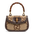 Bamboo 1947 Top Handle Bag Jumbo GG Canvas Small