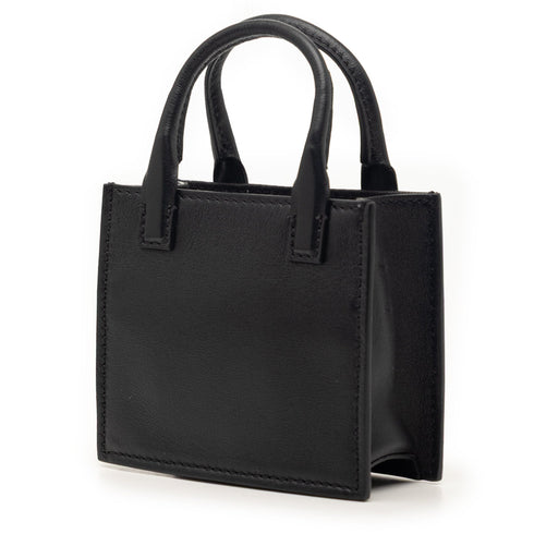 VLogo Signature Pouch Tote Leather Mini