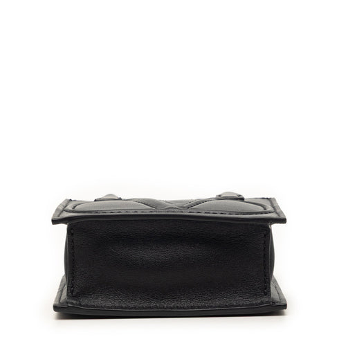 VLogo Signature Pouch Tote Leather Mini
