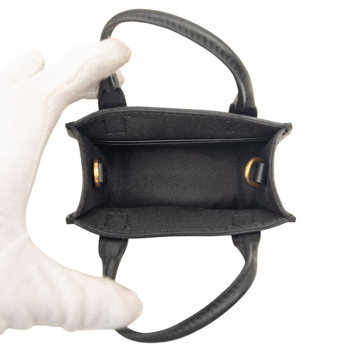 VLogo Signature Pouch Tote Leather Mini