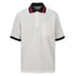 GUCCI Red and Green Web Embroidered Polo Shirt