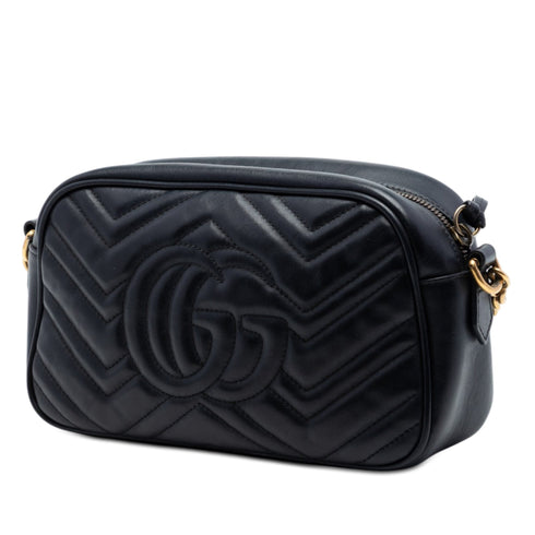 GG Marmont Shoulder Bag Matelasse Leather Small