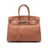 Birkin Handbag Brown Togo with Palladium Hardware 35