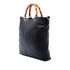 Bamboo Shopper Tote Leather Large