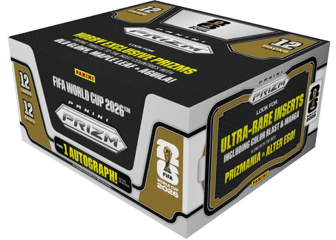2026 Panini Prizm FIFA World Cup Trading Card Hobby Box