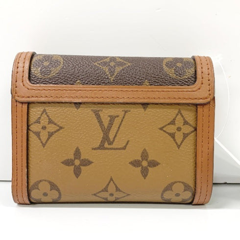 Dauphine Wallet Reverse Monogram Canvas Compact