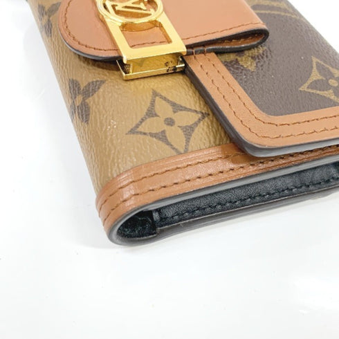 Dauphine Wallet Reverse Monogram Canvas Compact