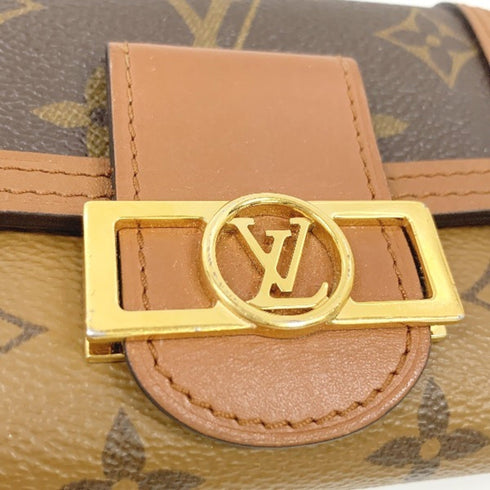 Dauphine Wallet Reverse Monogram Canvas Compact