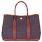 Garden Party Tote Toile and Leather 30