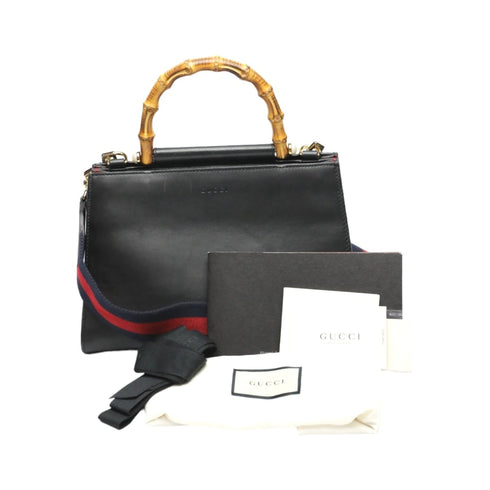 Nymphaea Top Handle Bag Leather Small