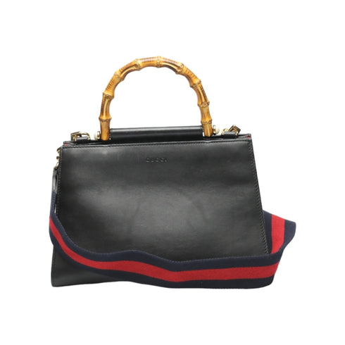 Nymphaea Top Handle Bag Leather Small