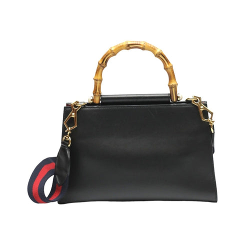 Nymphaea Top Handle Bag Leather Small