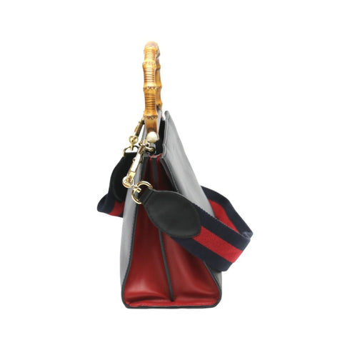 Nymphaea Top Handle Bag Leather Small
