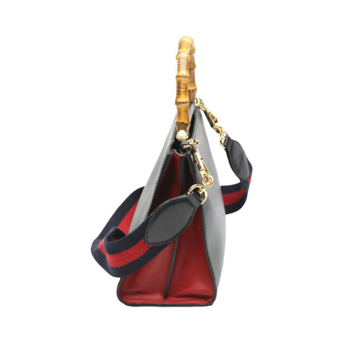 Nymphaea Top Handle Bag Leather Small