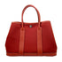 Garden Party Tote Toile and Leather 30
