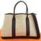 Garden Party Tote Toile and Leather 30