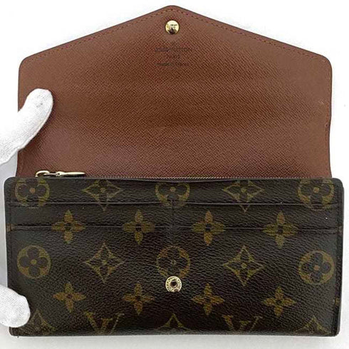 Sarah Wallet NM Monogram Canvas
