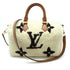 Speedy Bandouliere Bag Monogram Giant Teddy Fleece 25