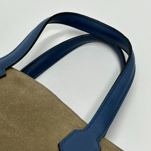 Maxibox Cabas Doblis Suede with Epsom 30