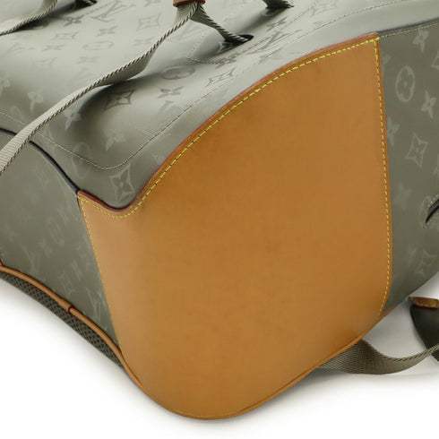 Backpack Limited Edition Titanium Monogram Canvas GM