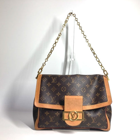 Dauphine Soft Shoulder Bag Monogram Canvas GM
