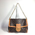 Dauphine Soft Shoulder Bag Monogram Canvas GM