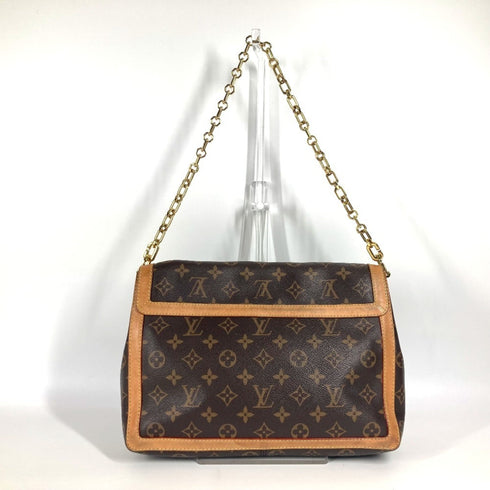 Dauphine Soft Shoulder Bag Monogram Canvas GM