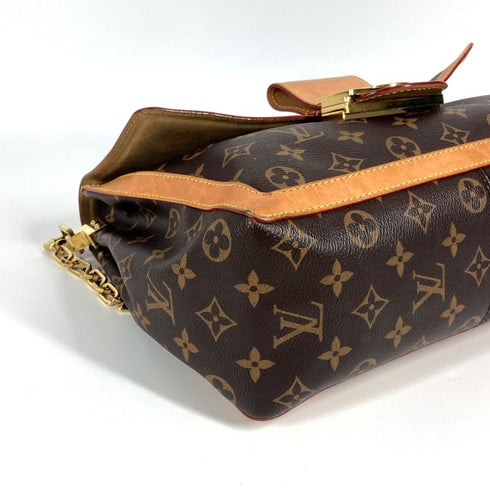 Dauphine Soft Shoulder Bag Monogram Canvas GM