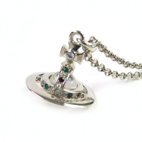 Petite Orb Pendant Necklace Sterling Silver