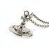 Petite Orb Pendant Necklace Sterling Silver