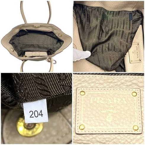 Front Pocket Wing Convertible Tote Vitello Daino