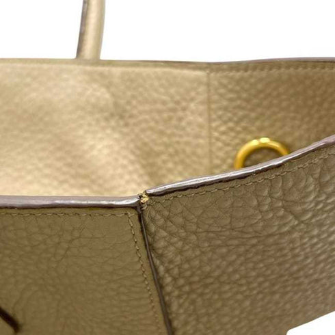 Front Pocket Wing Convertible Tote Vitello Daino