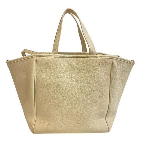 Folded Cabas Leather Small