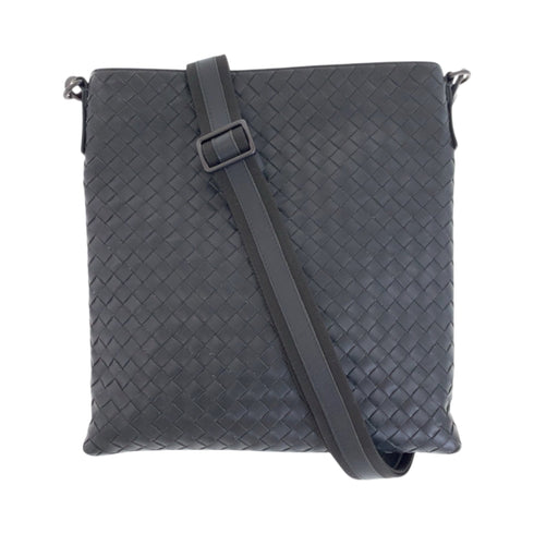 Flat Messenger Bag Intrecciato Nappa Medium