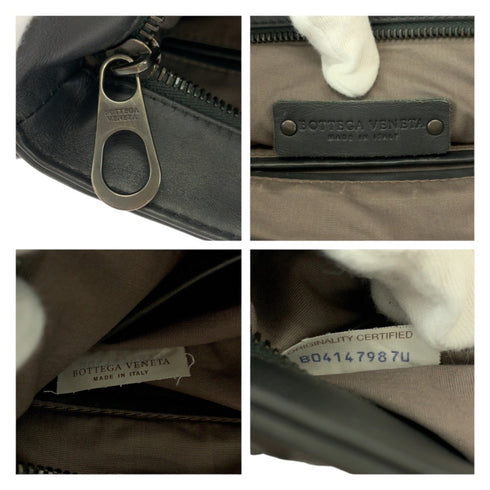Flat Messenger Bag Intrecciato Nappa Medium