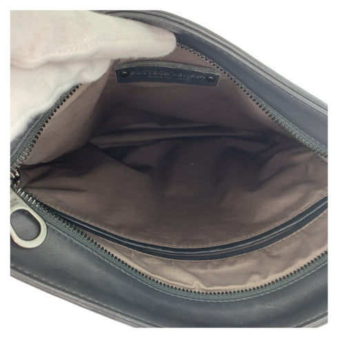 Flat Messenger Bag Intrecciato Nappa Medium