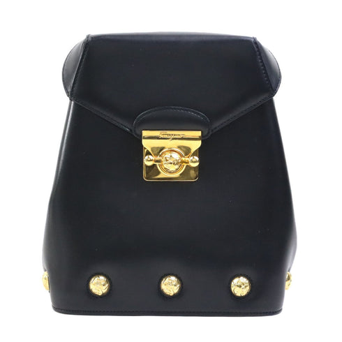 Gancini Convertible Top Handle Bag Leather Mini