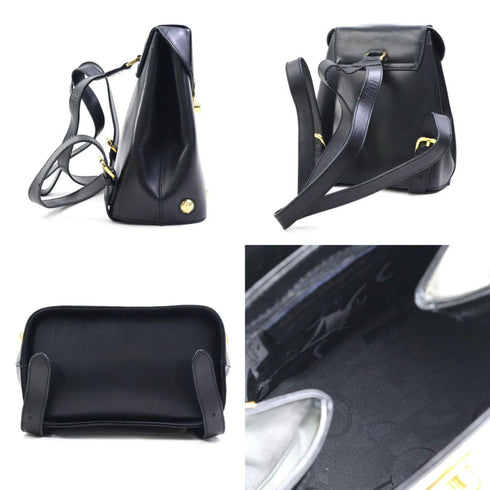 Gancini Convertible Top Handle Bag Leather Mini