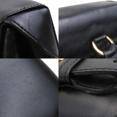 Gancini Convertible Top Handle Bag Leather Mini