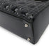 Lady Dior Bag Cannage Quilt Patent Medium