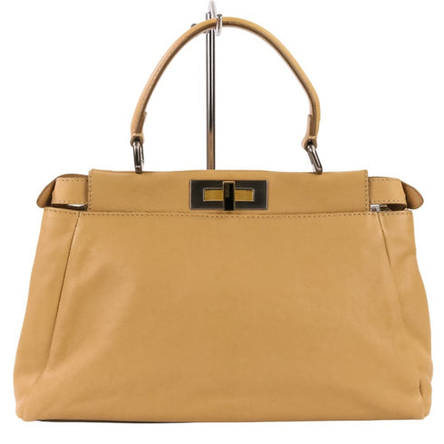 Peekaboo Bag Leather with Calf Hair Interior Regular