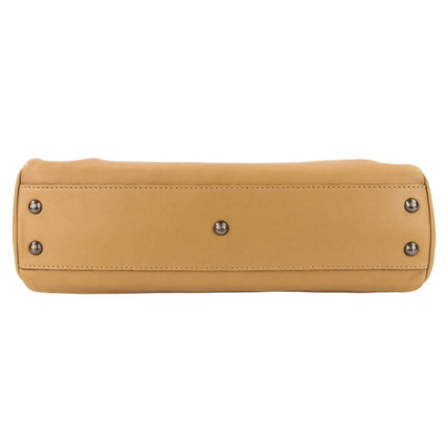 Peekaboo Bag Leather with Calf Hair Interior Regular