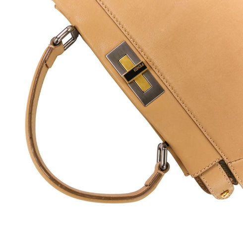 Peekaboo Bag Leather with Calf Hair Interior Regular