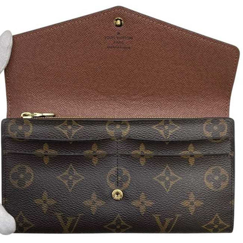 Sarah Wallet NM Monogram Canvas