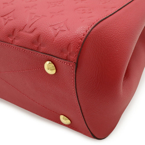 Montaigne Handbag Monogram Empreinte Leather MM